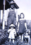 Oliver Preston, Wilma Lois and Loyd Dale Cagle